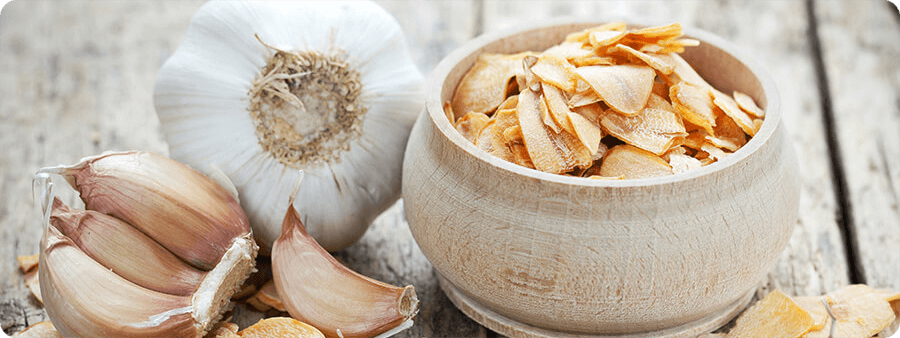 image of dehydrated garlic
